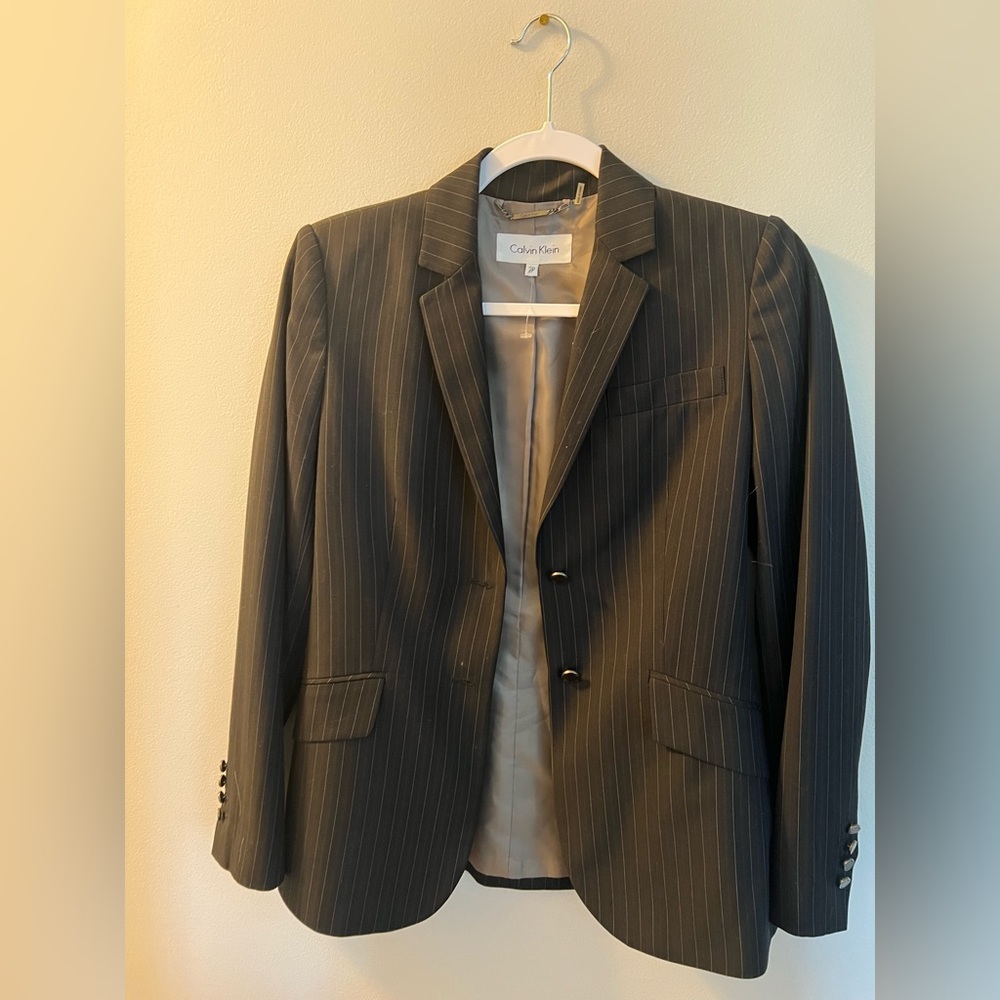 Calvin Klein pinstriped Blazer NBW